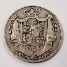 1837 Great Britain Half Crown