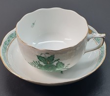 2-tlg. Herend Apponyi Grün