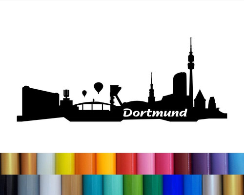 15cm schwarz dortmund - schwarz,