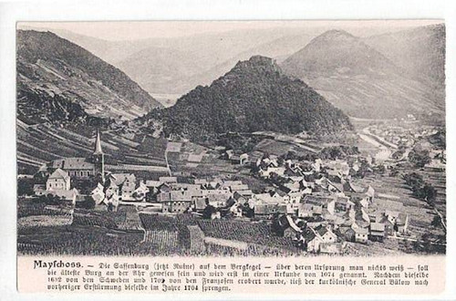 Mayschoss die saffenburg - mayschoss,,