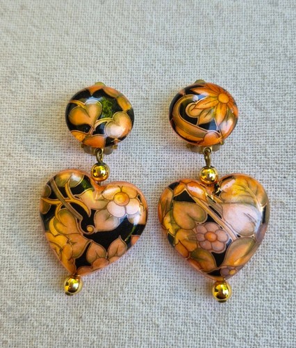 Vintage clips herzen 70er - clips,