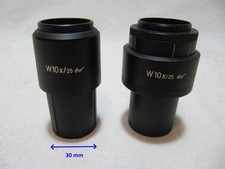 2x Zeiss West W10x (25) Brille