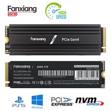 Fanxiang SSD Festplatte 1TB 2TB 4TB M.2 NVMe SSD PS5 PCIe Gen 4.0 SSD Hard Drive