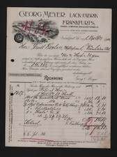 FRANKFURT/M., Rechnung 1910