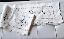 tischdecke läufer weiß
