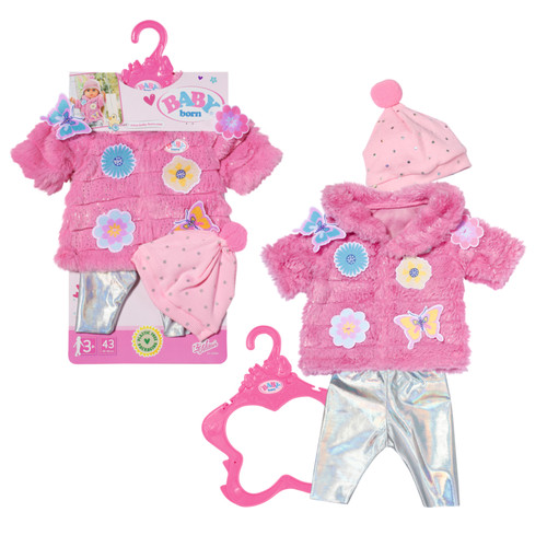 Baby born flauschmantel outfit - baby,