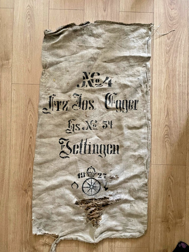 Alter leinensack leinen - alter, sack