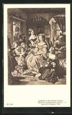 Künstler-AK Friedrich von Schiller, Glocke, Lieblich in der Bräute Locken Spiel 