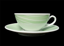 Teetasse mit Unterteller  Eschenbach Porzellan Light Wave NO 1 neuwertig Top