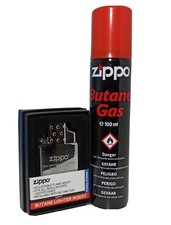 Zippo Gas100ml + Zippo Gaseinsatz Single Jetflame für Benzinfeuerzeug 2006814