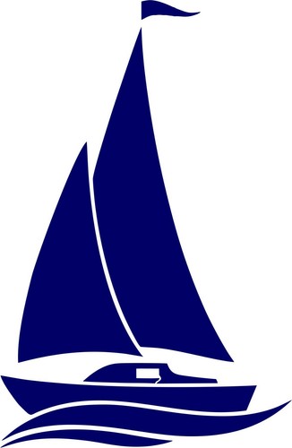 Autoaufkleber segeln 009 boot - autoaufkleber,