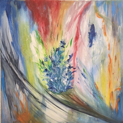 Original acryl bild - acryl,