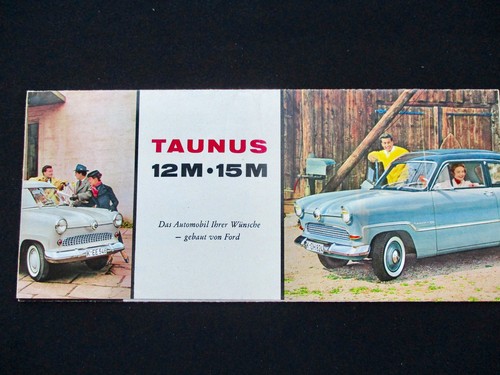 Ford weltkugel taunus 12m 15m - ford,