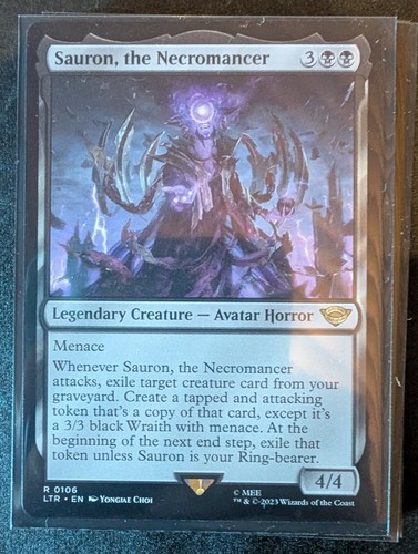 Mtg sauron the necromancer - |,
