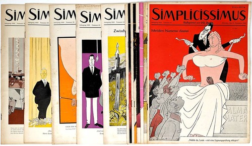 Simplicissimus jahrgang 1959 - jahrgang,