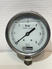 Flüssigkeitsmanometer Stoßdämpfer Hummel 316SS Klasse 1 5 bar