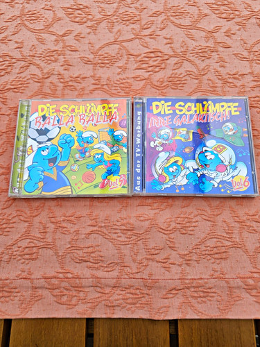 Die schlümpfe set balla - schlümpfe, 2x