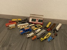 alte spielzeug autos konvolut, Mattel, Matchbox, Sammlung, LKW, Truck, Anhänger