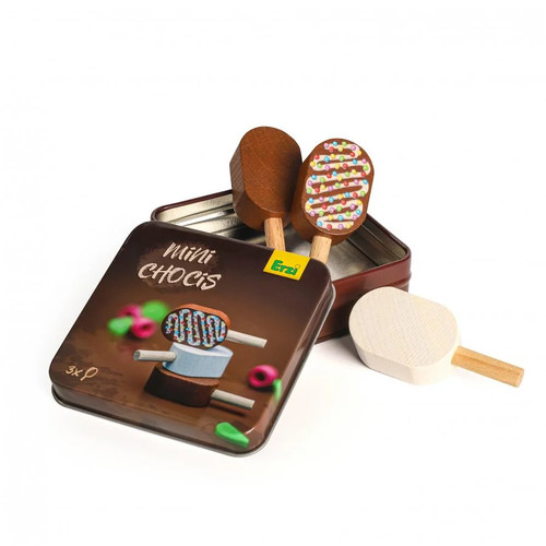 Erzi eis mini chocis in - erzi, (holz)