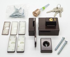 Abus Türschloss Schloss mit Sperrbügel Kasten Zusatzschloss für Haustür - 8035