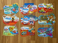 9 verschiedene Palettenanhänger , Ü_Ei werbung