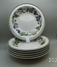 Porzellan  Suppenteller  21,5 cm Serie Blackberry Goebel OPM Oeslauer Manufaktur