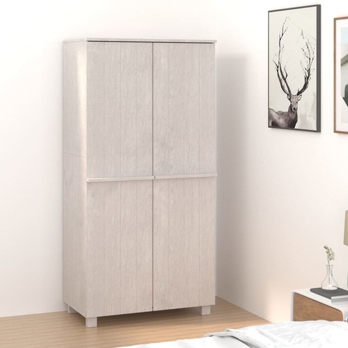 Kleiderschrank weiß 89x50x180 - kleiderschrank,