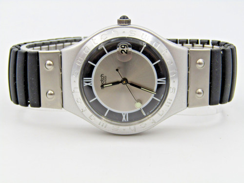 Swatch irony big black smoking - big,