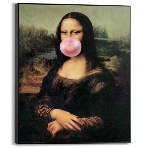 Bild mona lisa bht 40x50x3 - bild,