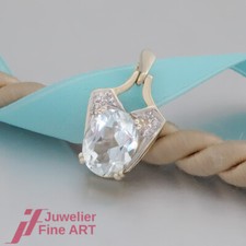 feiner Anhänger - 1 Aquamarin