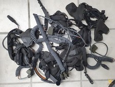 5xBundeswehr Headset H390 Kopfhörer Sprechsatz Panzer Mikrofon BW SEM 52-90 Funk