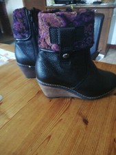 Natural Feet Stiefelette, Hirschleder, Größe 36 