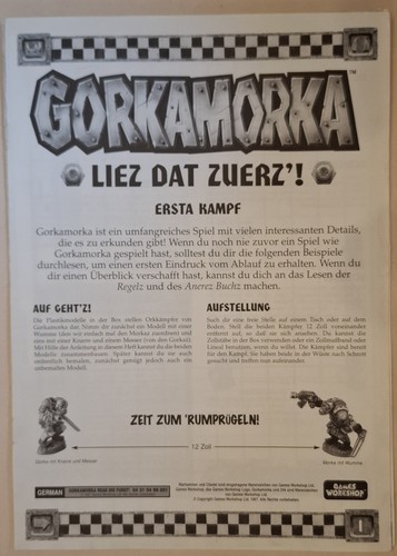 Games workshop gorkamorka - games,