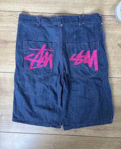 Stüssy herren denim bermuda - herren,