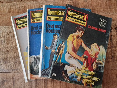 Kommissar 4 sammelbände - x,