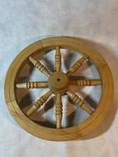 Holzrad Spinnrad Deko Holzrad Retro (36 Cm Durchmesser) Geschenk