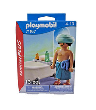Playmobil Mann in Badewanne