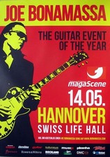BONAMASSA, JOE - 2017 - Live In Concert Tour - Poster - Hannover