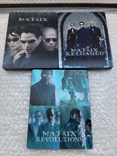 Matrix 1 - 2 - 3 - Steelbook  - Blu-Ray - Keanu Reeves