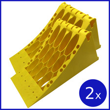 2x Hemmschuh Unterlegkeil Gleitschutz 6500Kg 6,5To LKW Anhänger Auflieger G53