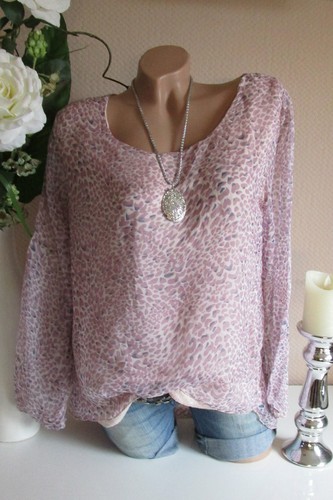 Tunika bluse lagenlook chiffon - bluse,