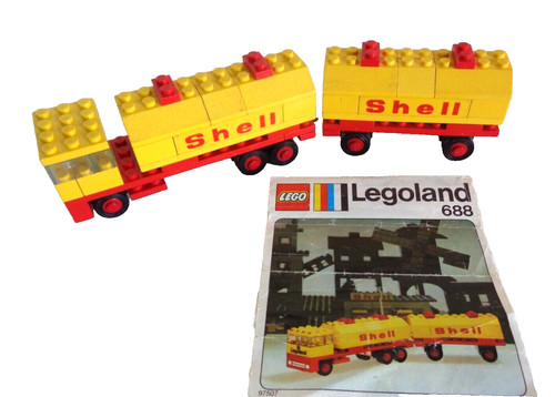 Lego set 688 - lego, tank