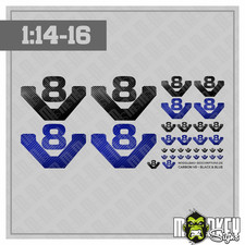 Blau & Black V8 1:14 1:16