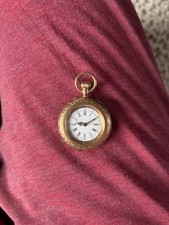 Damentaschenuhr 585 Gold, ca. 1900