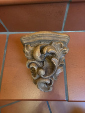 Wandkonsole Holzschnitzerei 18