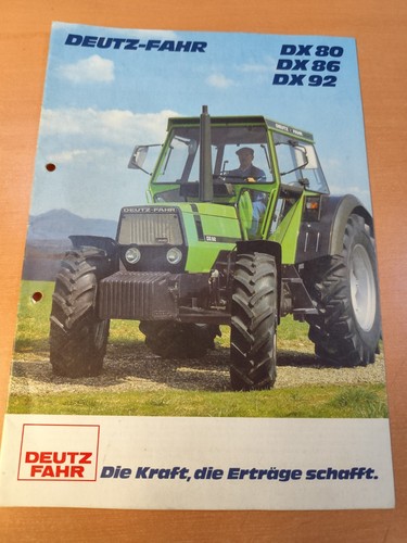 Deutz fahr 86 92 - deutz,