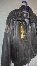 Milestone: Pilotenjacke Leder Jacke 