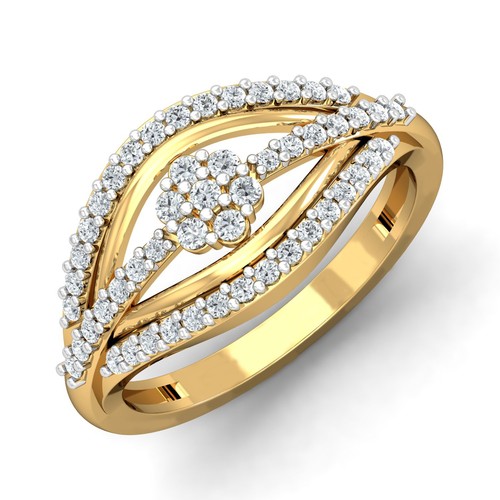 14k gelbgold lab - 14k, diamond
