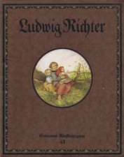 Ludwig Richter Seemanns Künstlermappe 43 Leipzig 8 Farbtafeln Gemälde Romantik