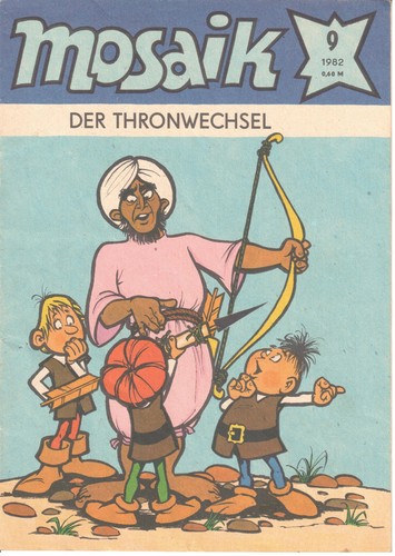Ddr comicstrip mosaik heft 9 - @,